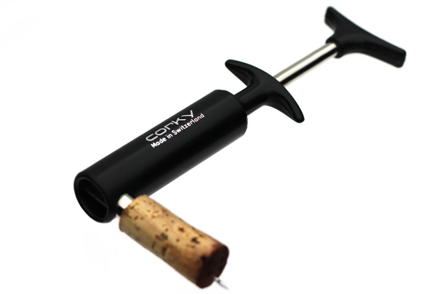 CORKY cavatappi a pressione air pressure wine opener